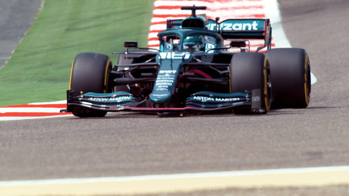 A formula one car.