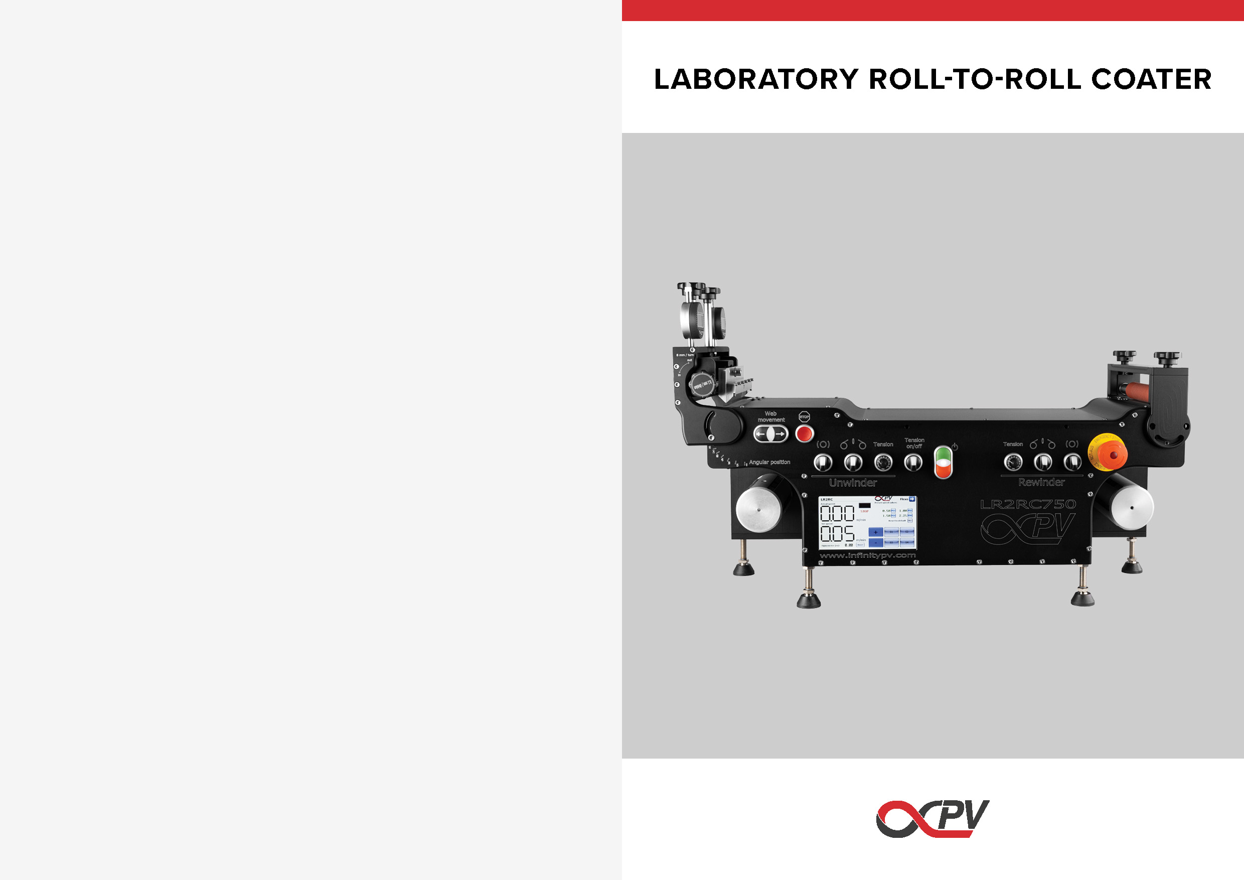 Laboratory equipment for coating and/or characterizing printed electronics.