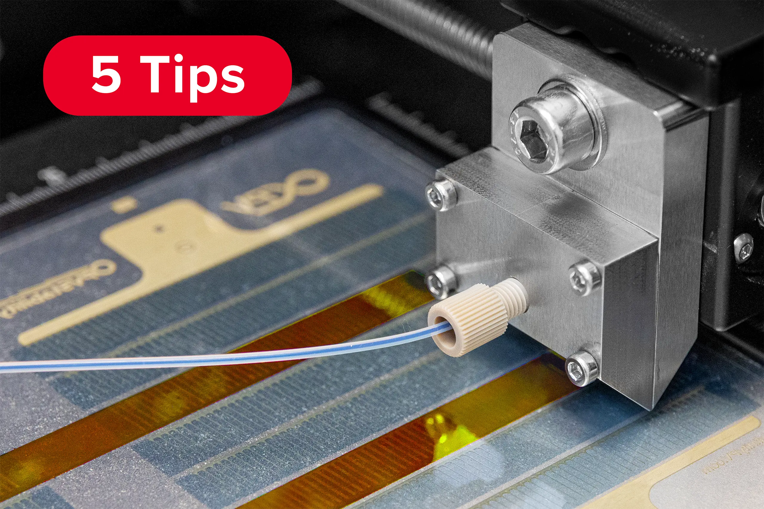 Laboratory equipment for coating and/or characterizing printed electronics.