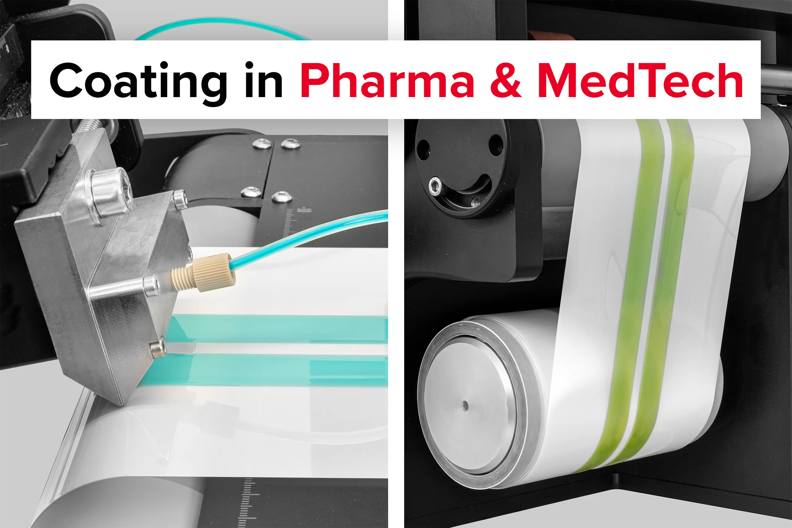 Laboratory equipment for coating and/or characterizing printed electronics.