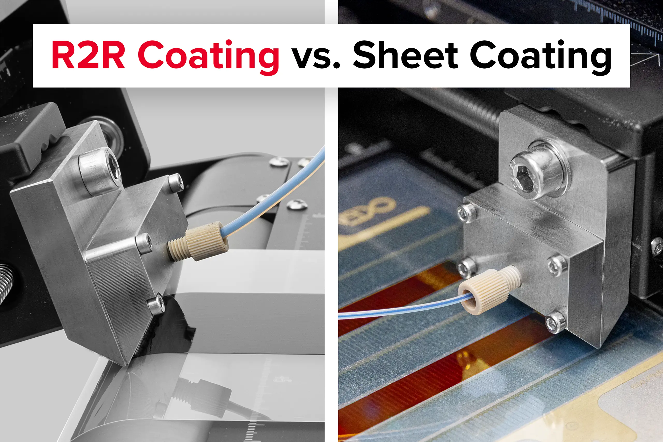 Laboratory equipment for coating and/or characterizing printed electronics.