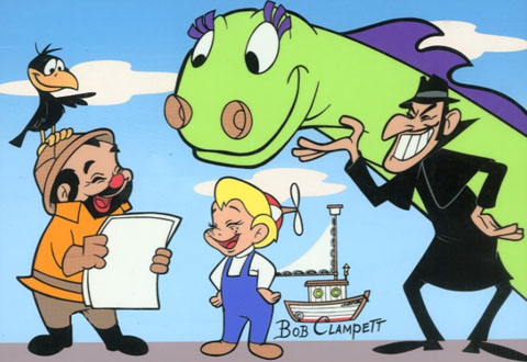 The TV-series, Beany and Cecil.