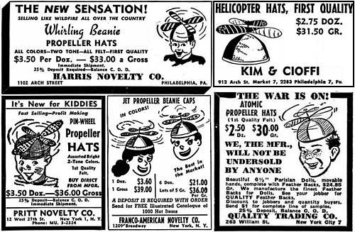 A commercial for propellerhat from 1948.