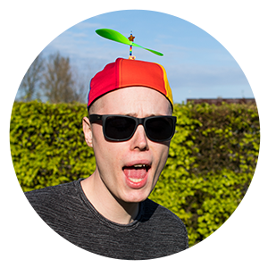 Sebastian Frederik Holleufer, creator of Propellerfella.