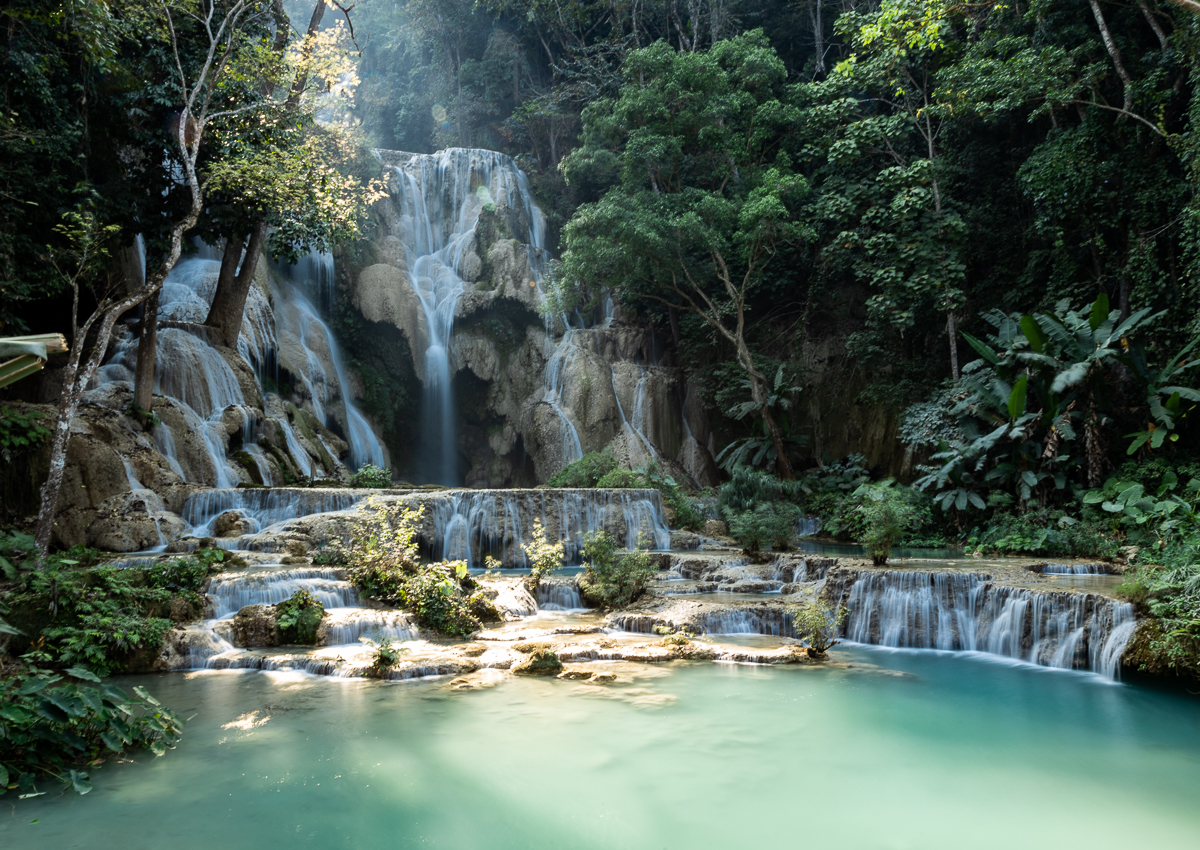 A waterfall.