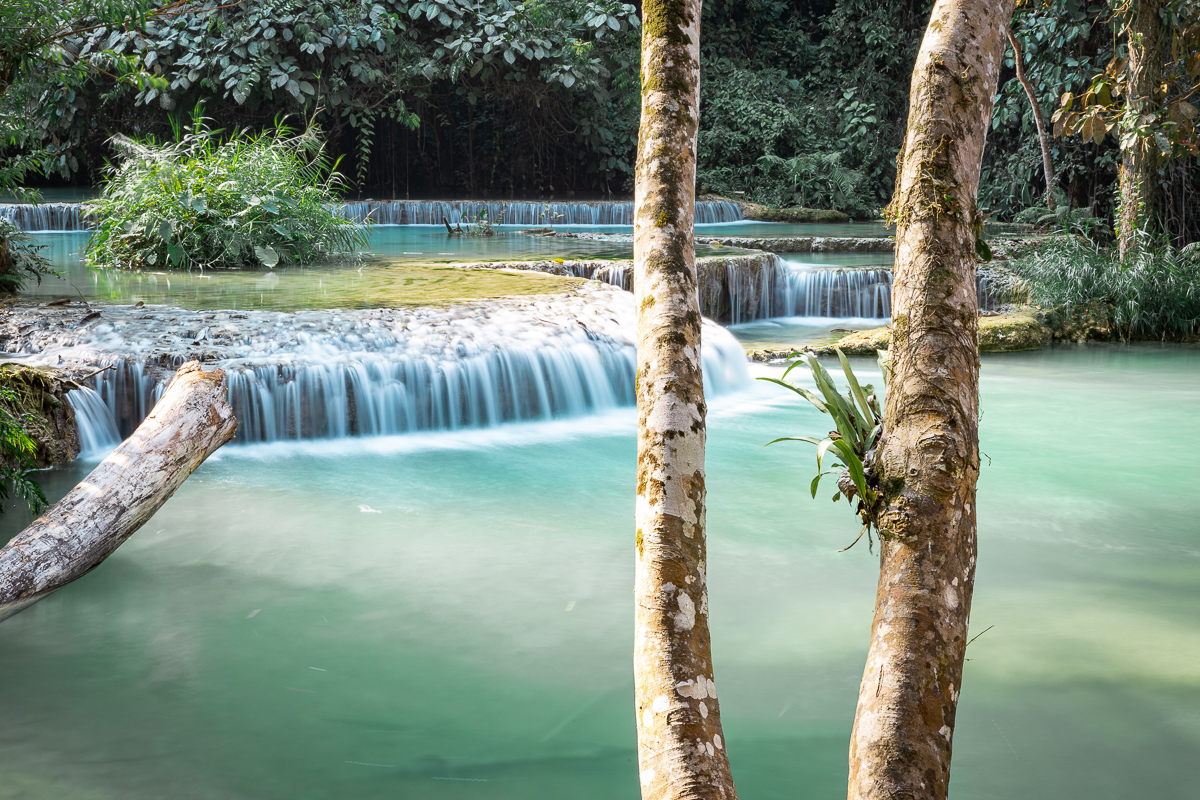 A waterfall.